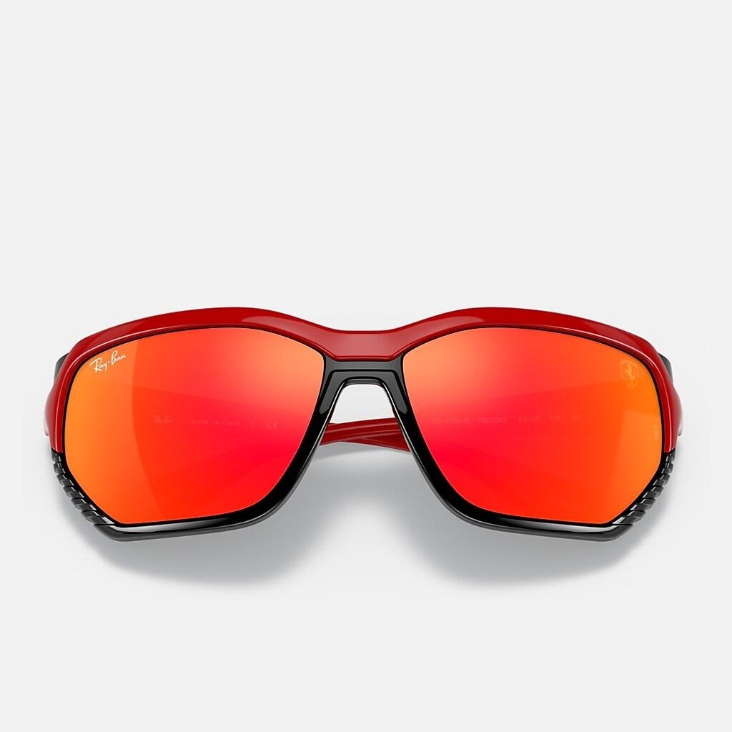 Kính Ray-Ban Rb4366M Scuderia Ferrari Collection Đỏ