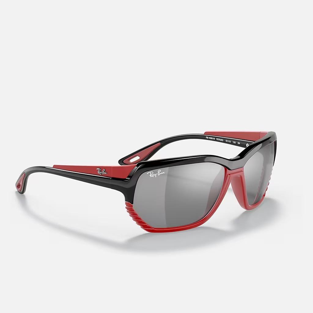 Kính Ray-Ban Rb4366M Scuderia Ferrari Collection Đen Xám