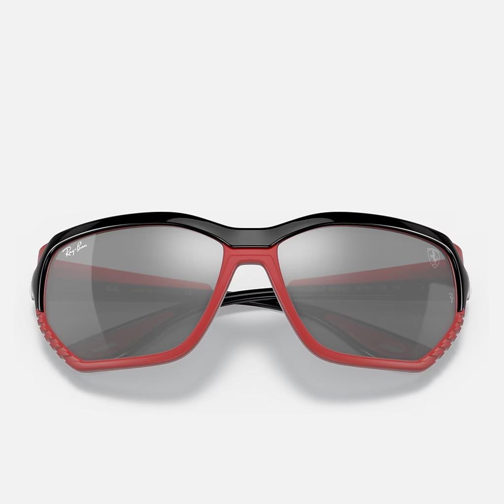 Kính Ray-Ban Rb4366M Scuderia Ferrari Collection Đen Xám