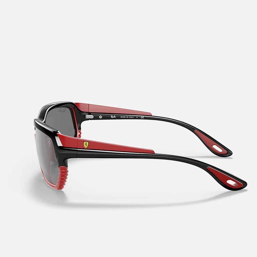 Kính Ray-Ban Rb4366M Scuderia Ferrari Collection Đen Xám