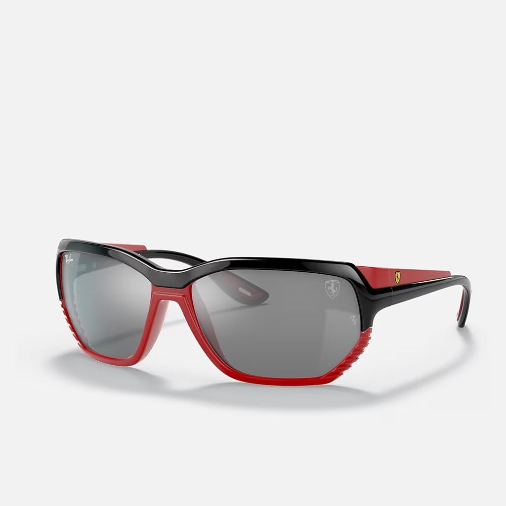 Kính Ray-Ban Rb4366M Scuderia Ferrari Collection Đen Xám