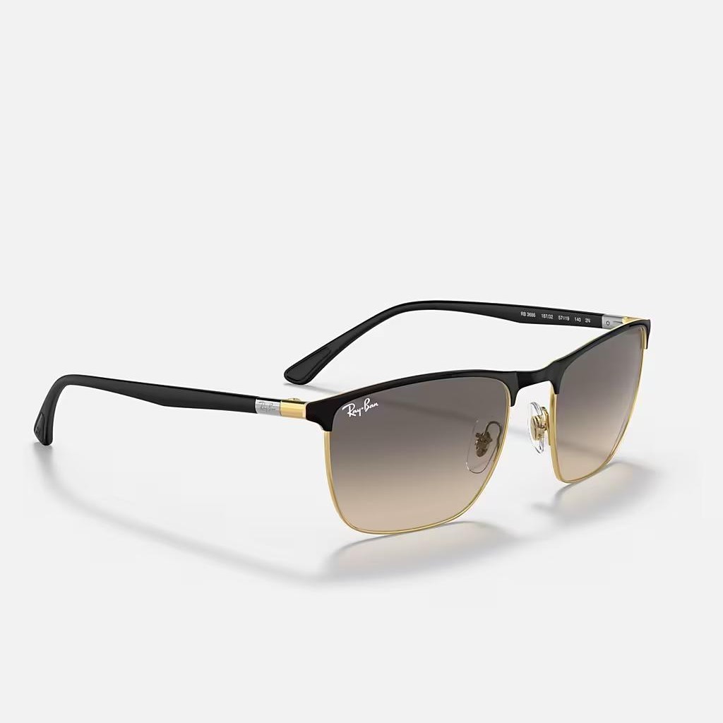 Kính Ray-Ban Rb3686 Đen Xám