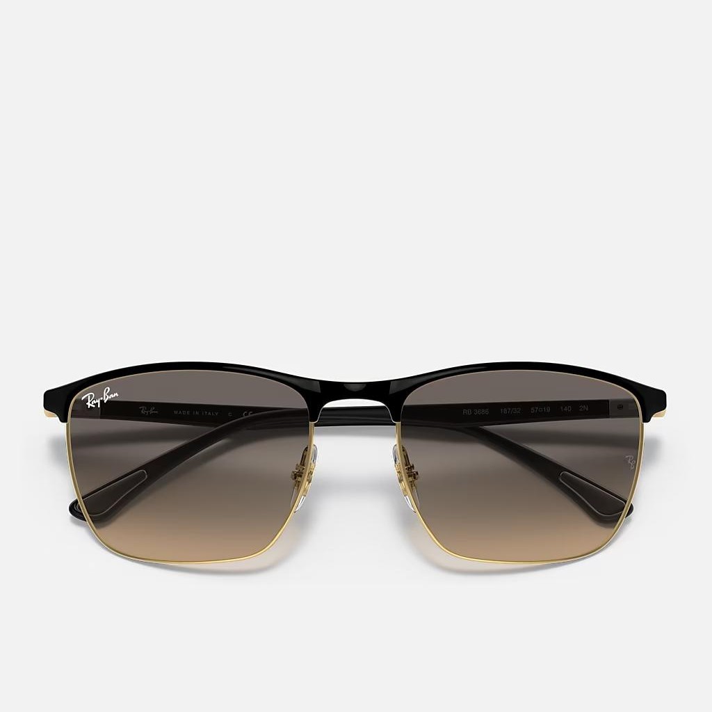 Kính Ray-Ban Rb3686 Đen Xám