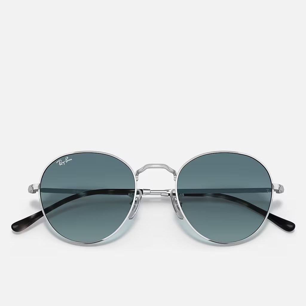 Kính Ray-Ban David Bạc Xanh Dương