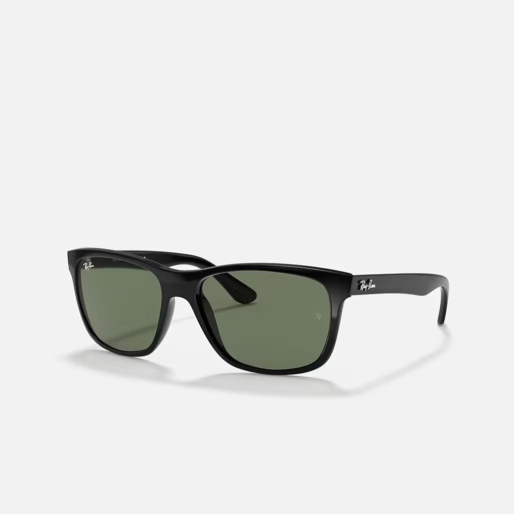 Kính Ray-Ban Rb4181 Đen Xanh Lá