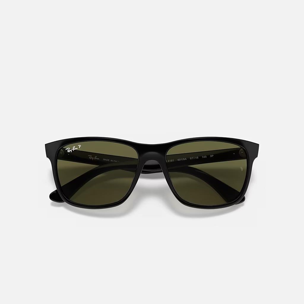 Kính Ray-Ban Rb4181 Polarized Đen Xanh Lá