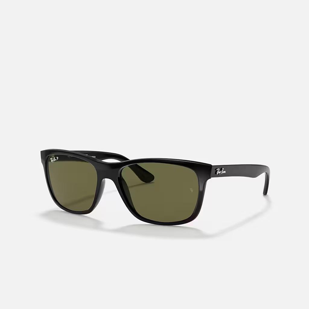 Kính Ray-Ban Rb4181 Polarized Đen Xanh Lá