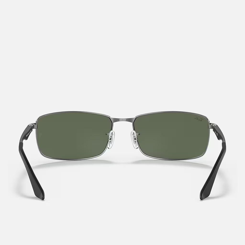 Kính Ray-Ban Rb3498 Xám Xanh Lá