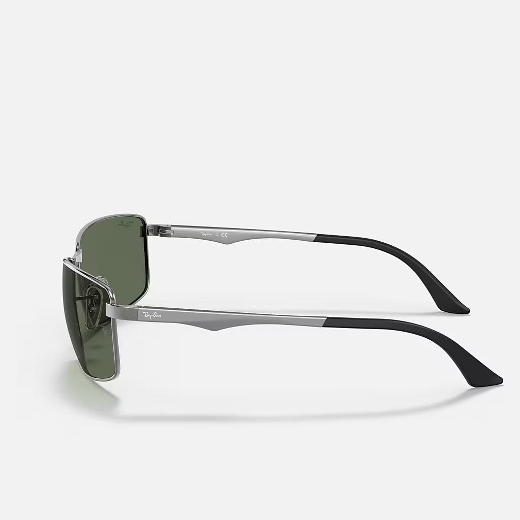 Kính Ray-Ban Rb3498 Xám Xanh Lá