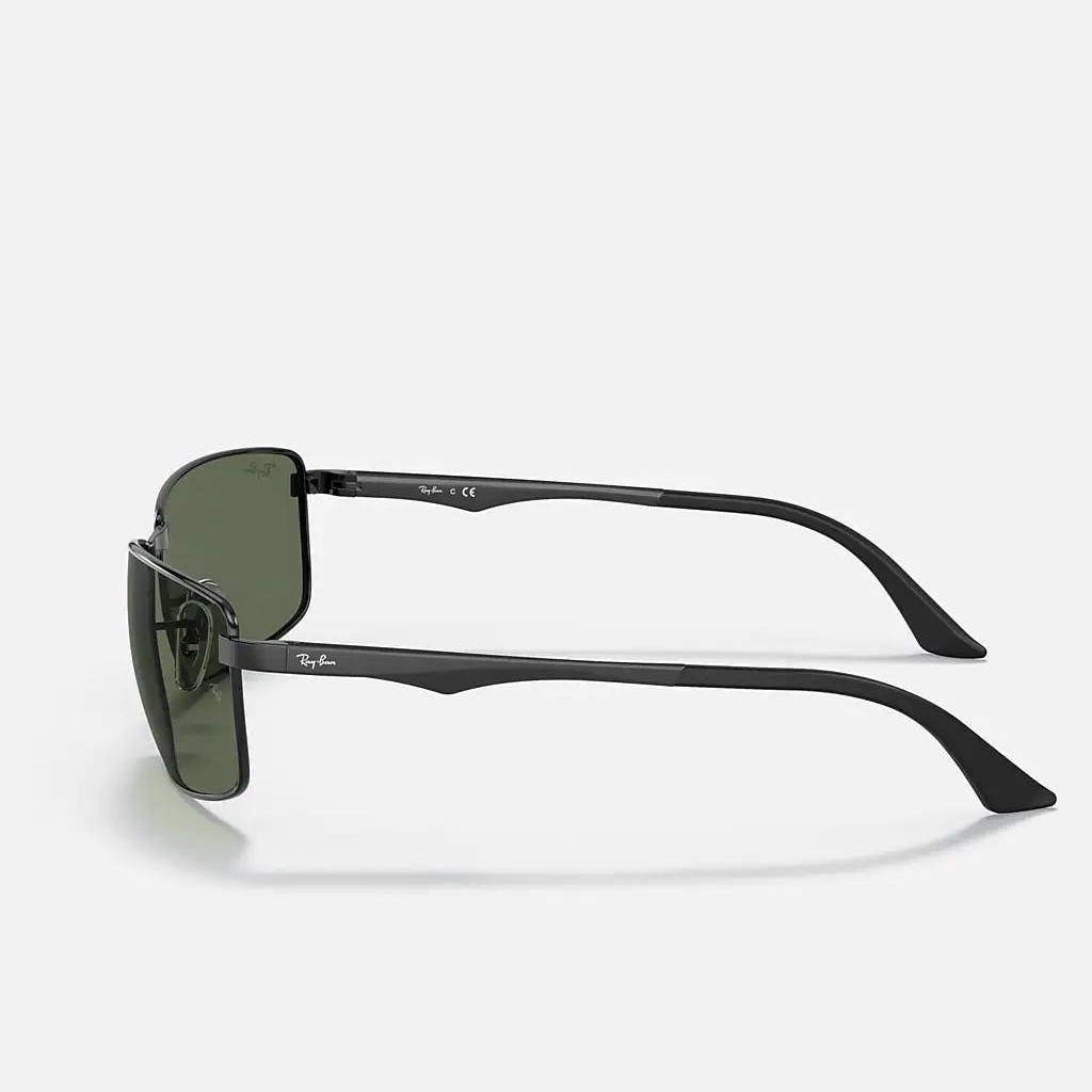 Kính Ray-Ban Rb3498 Đen Xanh Lá