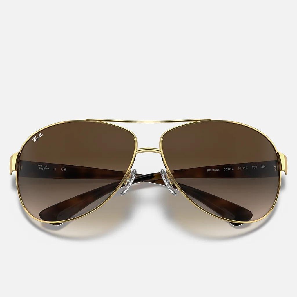 Kính Ray-Ban Rb3386 Vàng Nâu