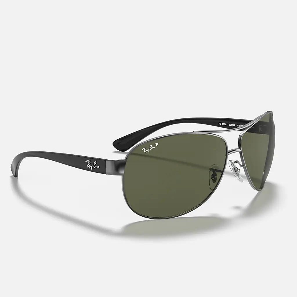 Kính Ray-Ban Rb3386 Polarized Xám Xanh Lá