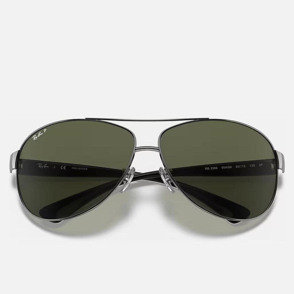 Kính Ray-Ban Rb3386 Polarized Xám Xanh Lá