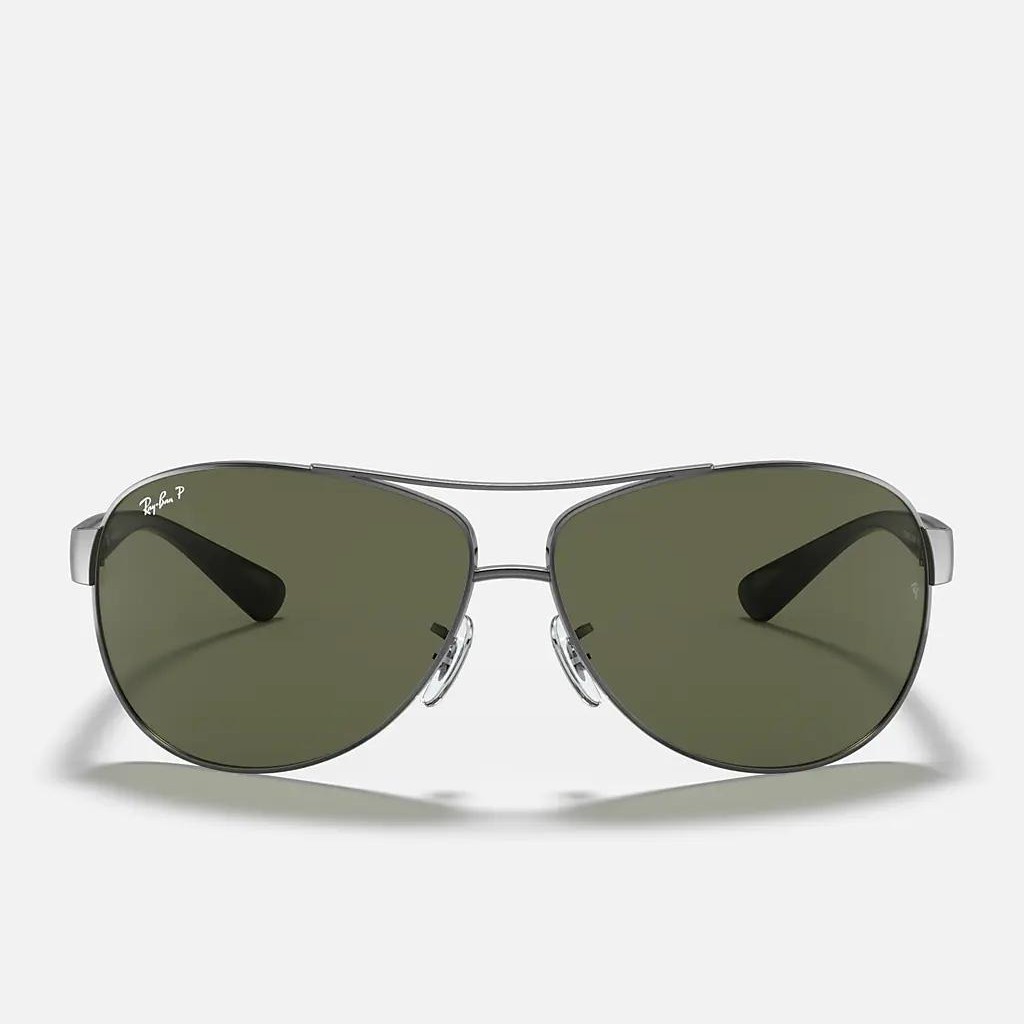 Kính Ray-Ban Rb3386 Polarized Xám Xanh Lá