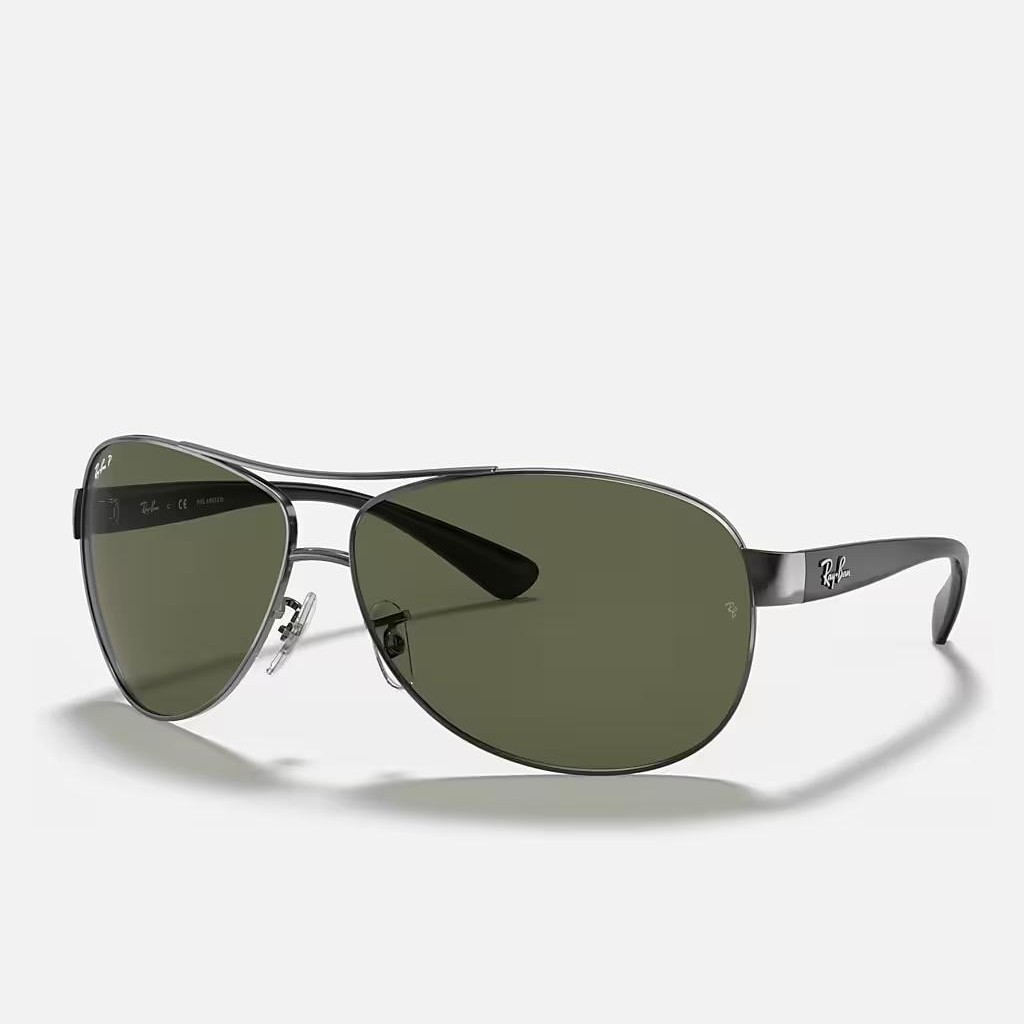 Kính Ray-Ban Rb3386 Polarized Xám Xanh Lá