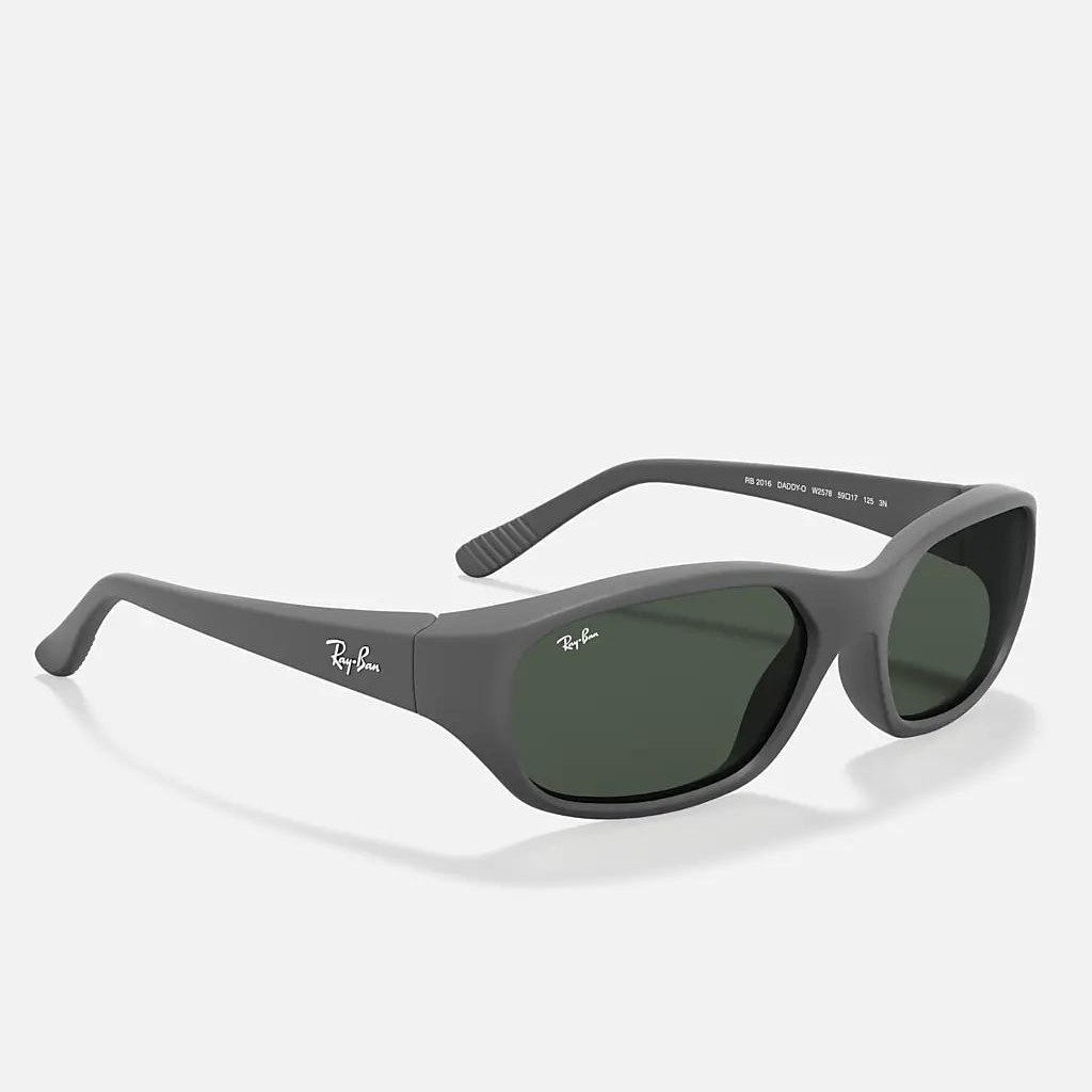 Kính Ray-Ban Daddy-O Ii Đen Nhám Xanh Lá