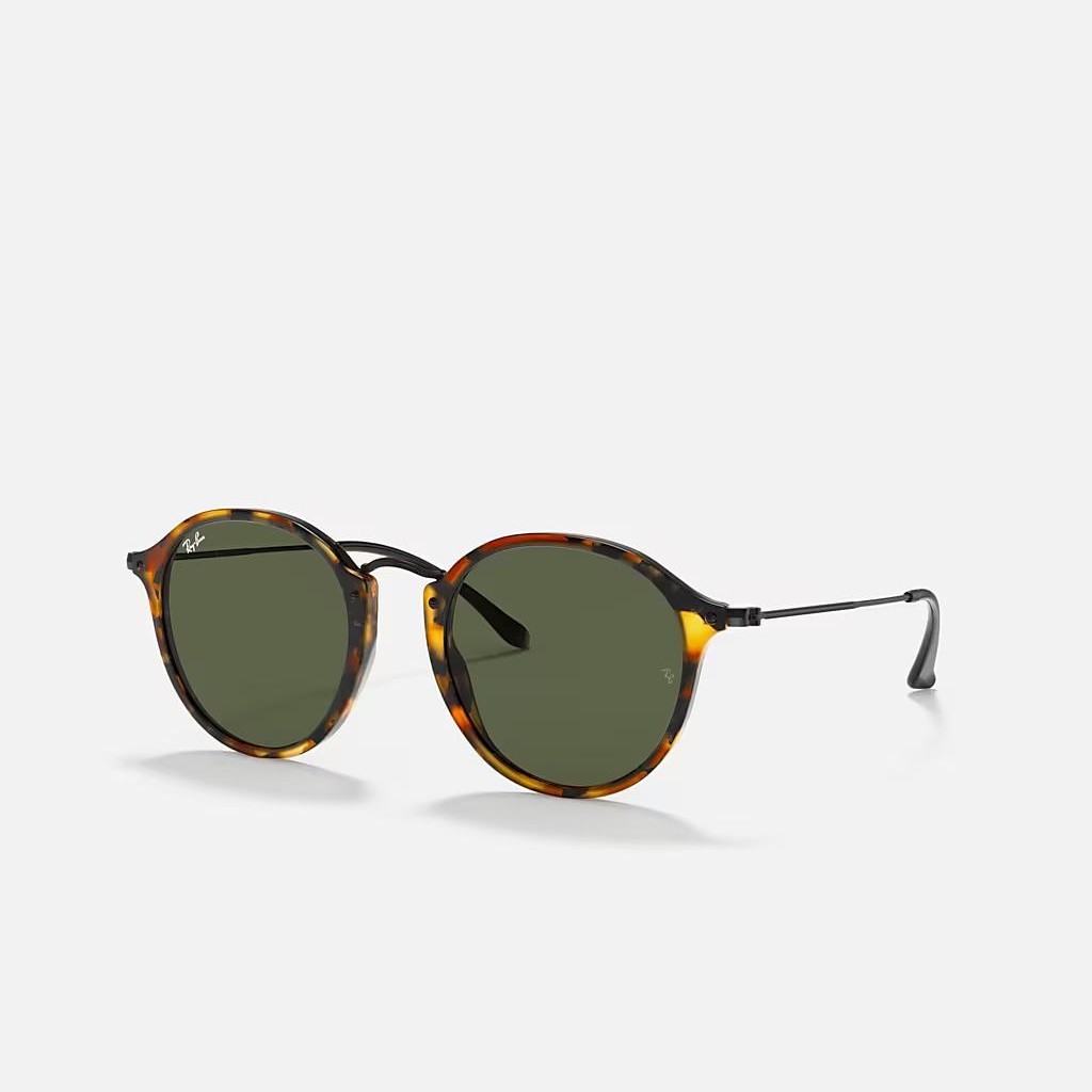 Kính Ray-Ban Round Fleck Đen Nâu Xanh Lá