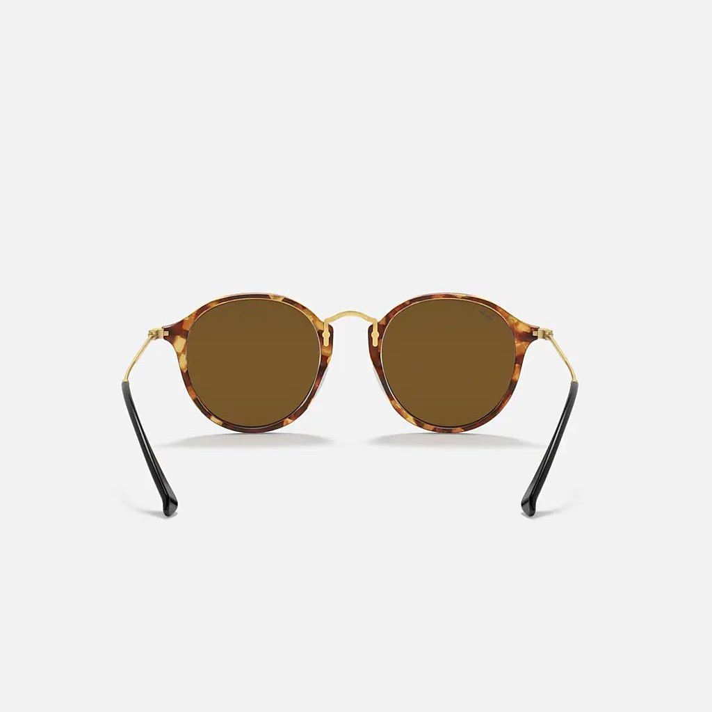 Kính Ray-Ban Round Fleck Nâu