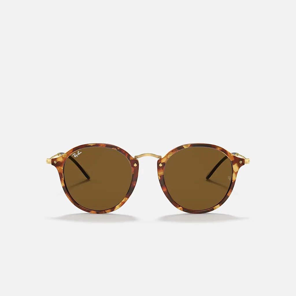 Kính Ray-Ban Round Fleck Nâu