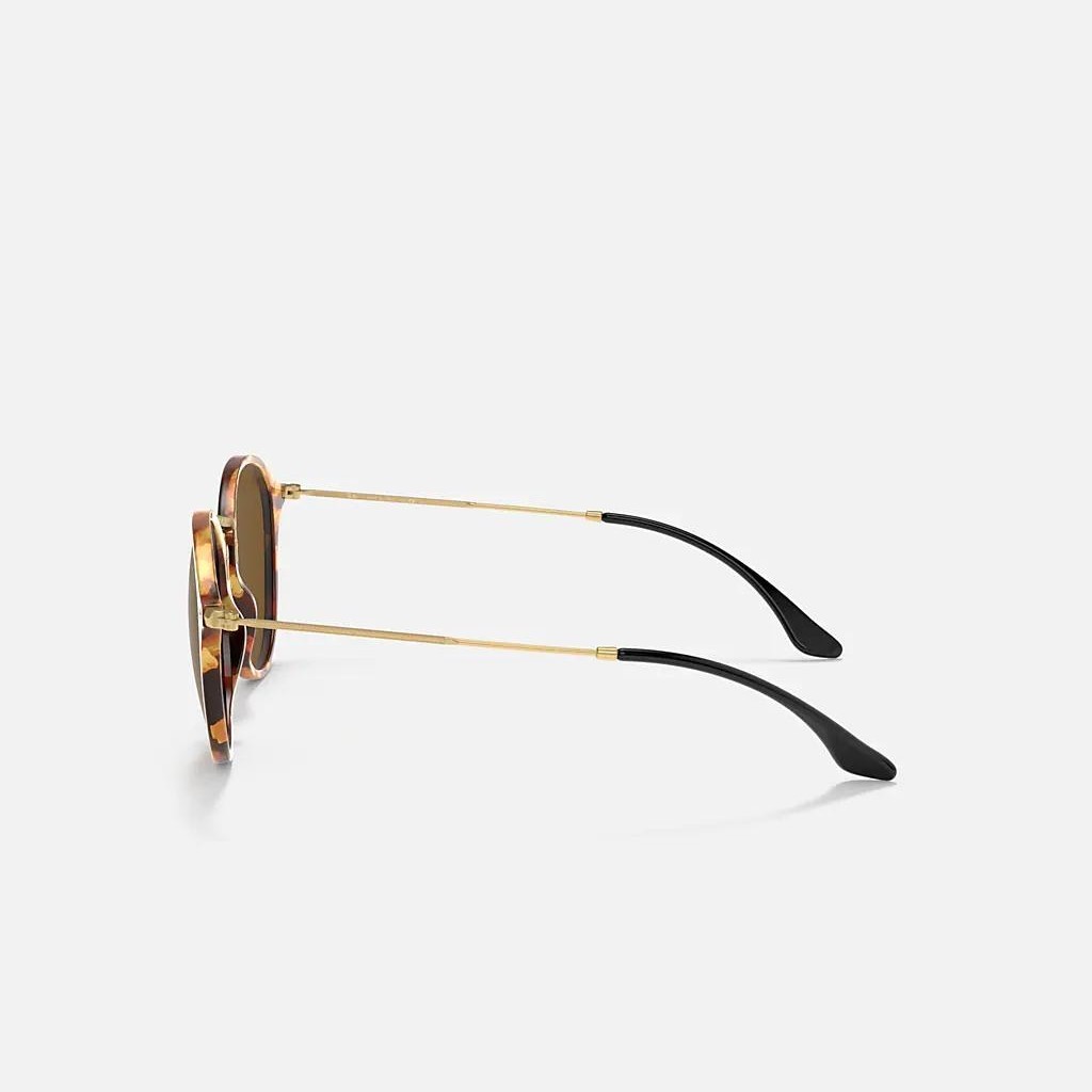 Kính Ray-Ban Round Fleck Nâu