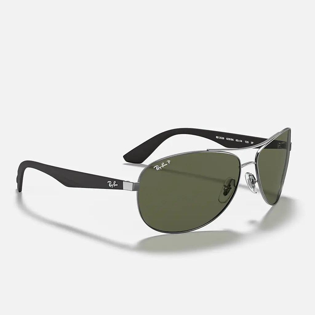 Kính Ray-Ban Rb3526 Xám Xanh Lá