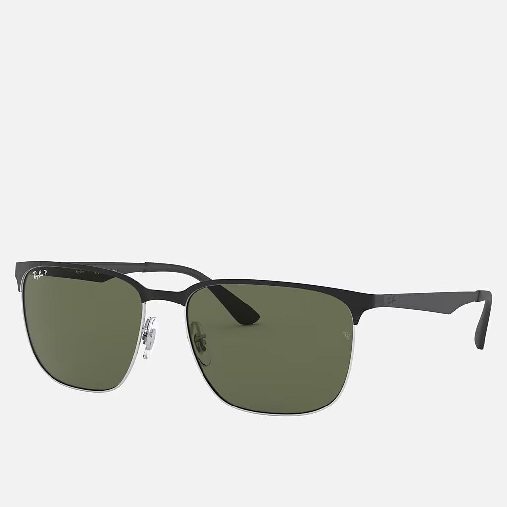 Kính Ray-Ban Rb3569 Đen Xanh Lá