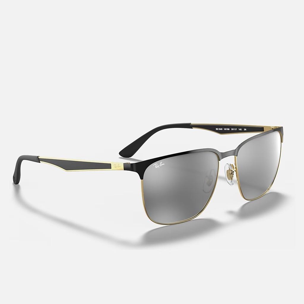 Kính Ray-Ban Rb3569 Đen Xám