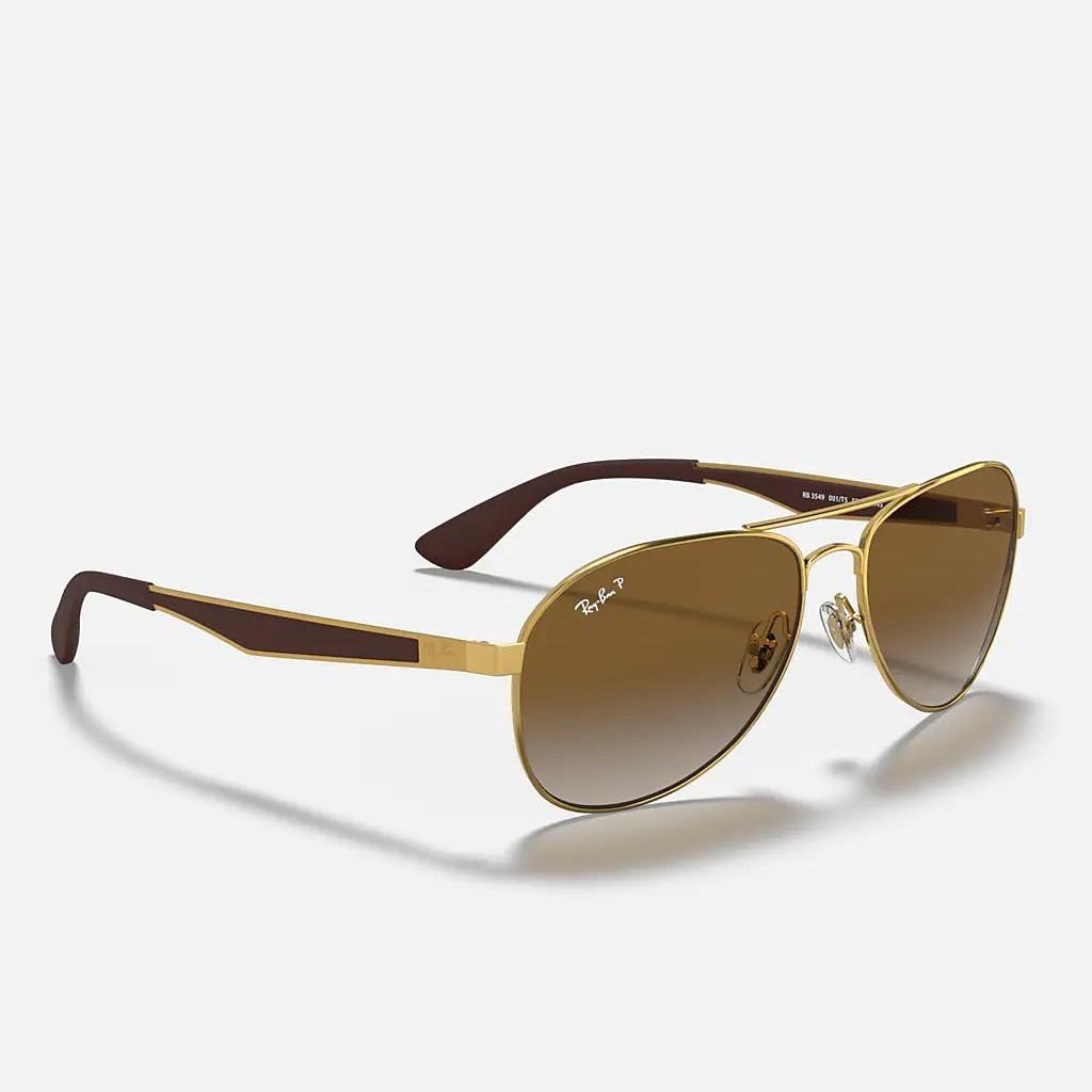 Kính Ray-Ban Rb3549 Vàng Nâu