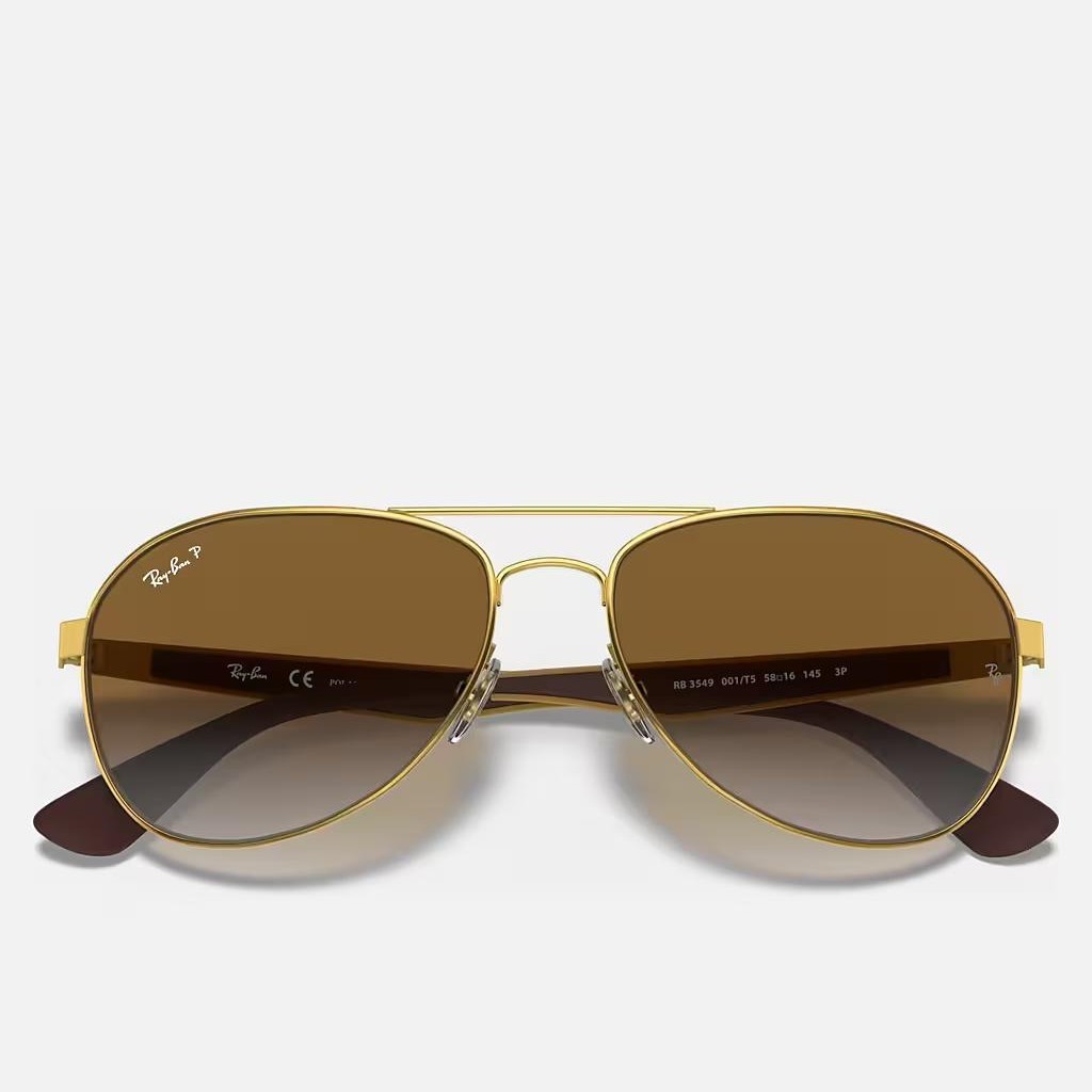 Kính Ray-Ban Rb3549 Vàng Nâu