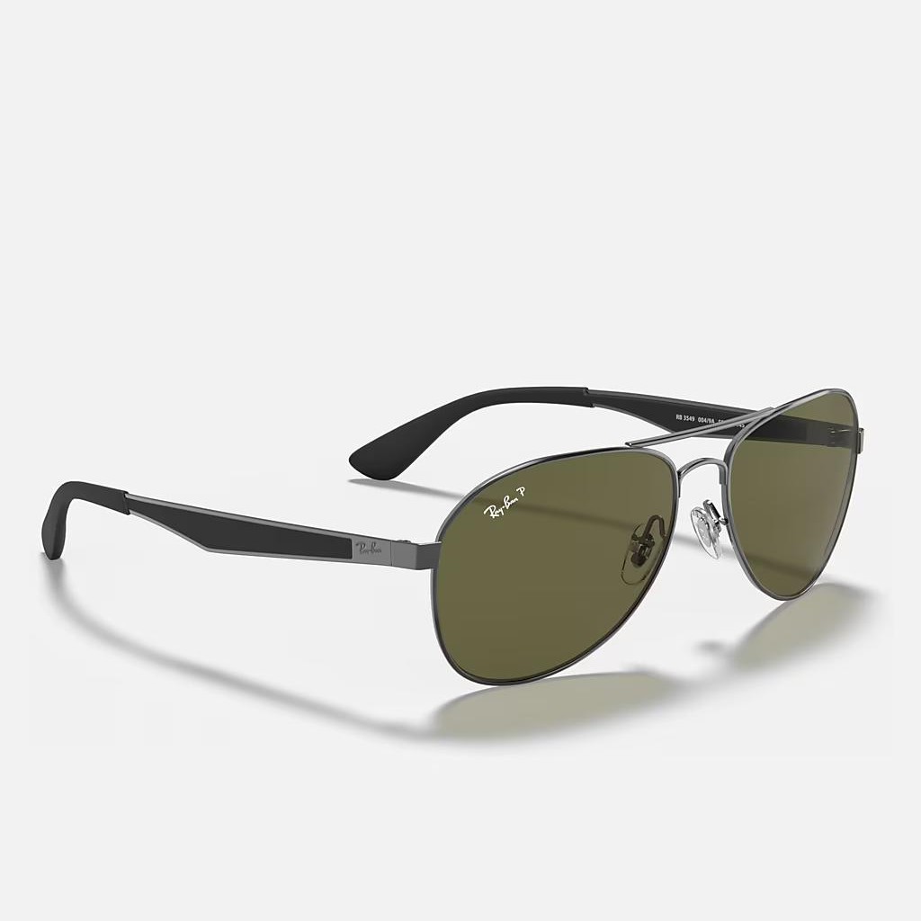 Kính Ray-Ban Rb3549 Xám Xanh Lá