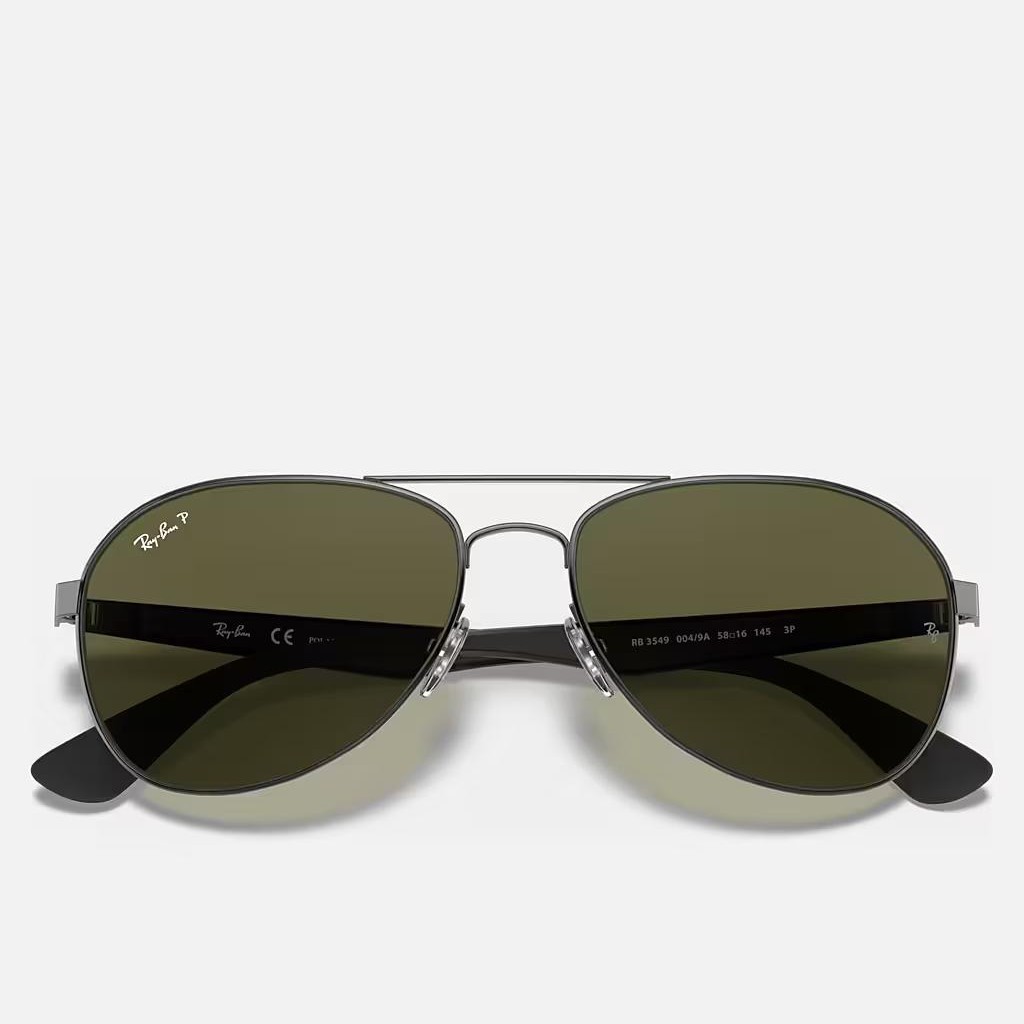 Kính Ray-Ban Rb3549 Xám Xanh Lá