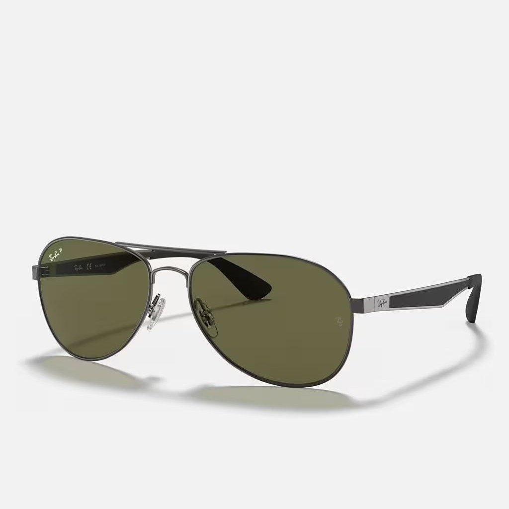 Kính Ray-Ban Rb3549 Xám Xanh Lá