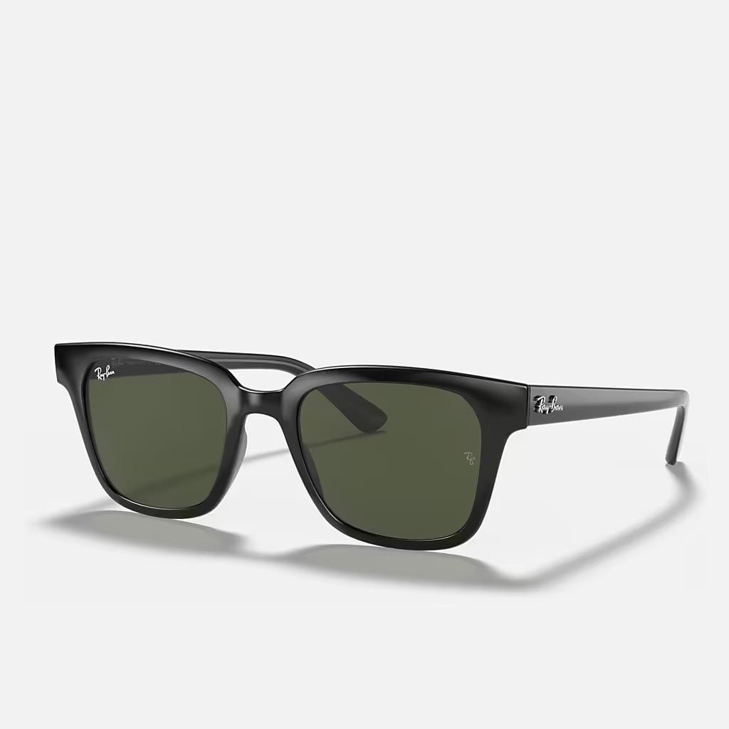 Kính Ray-Ban Rb4323 Đen Xanh Lá