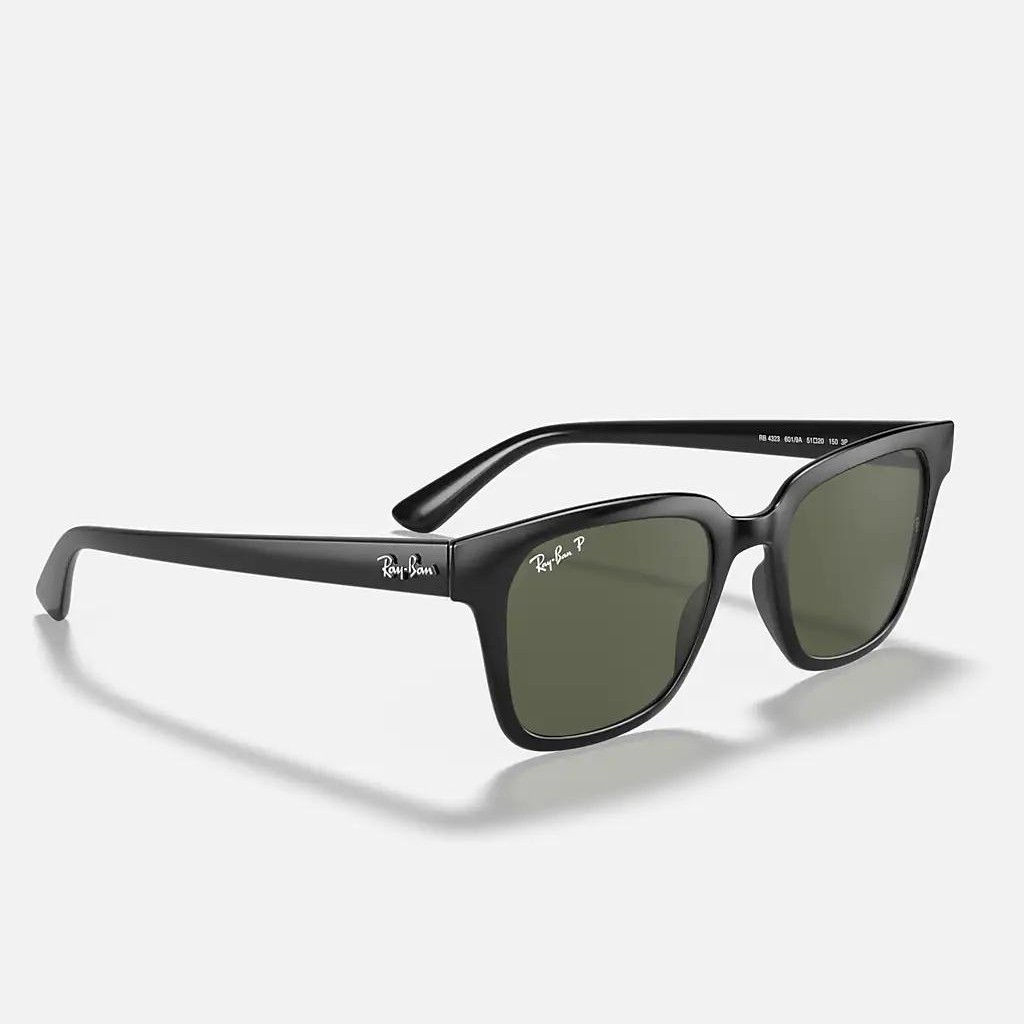 Kính Ray-Ban Rb4323 Polarized Đen Xanh Lá