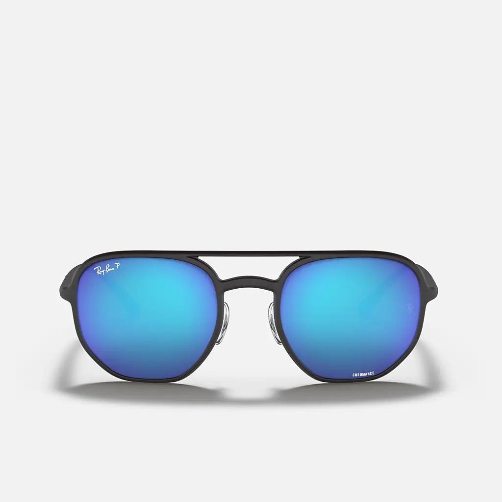 Kính Ray-Ban Rb4321Ch Chromance Đen Nhám Xanh Dương