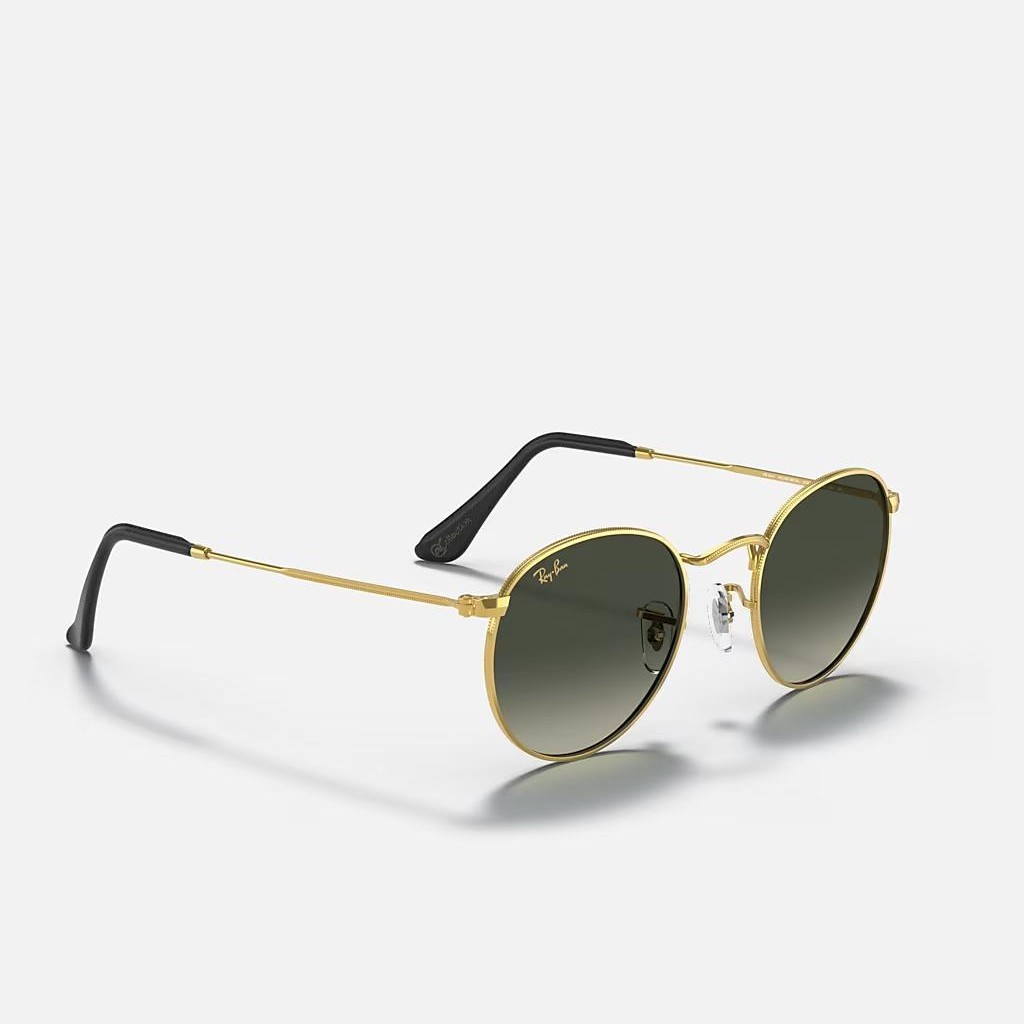 Kính Ray-Ban Round Metal @Collection Vàng Xám