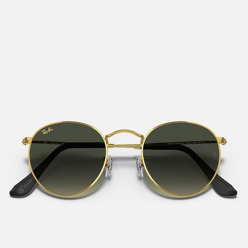 Kính Ray-Ban Round Metal @Collection Vàng Xám