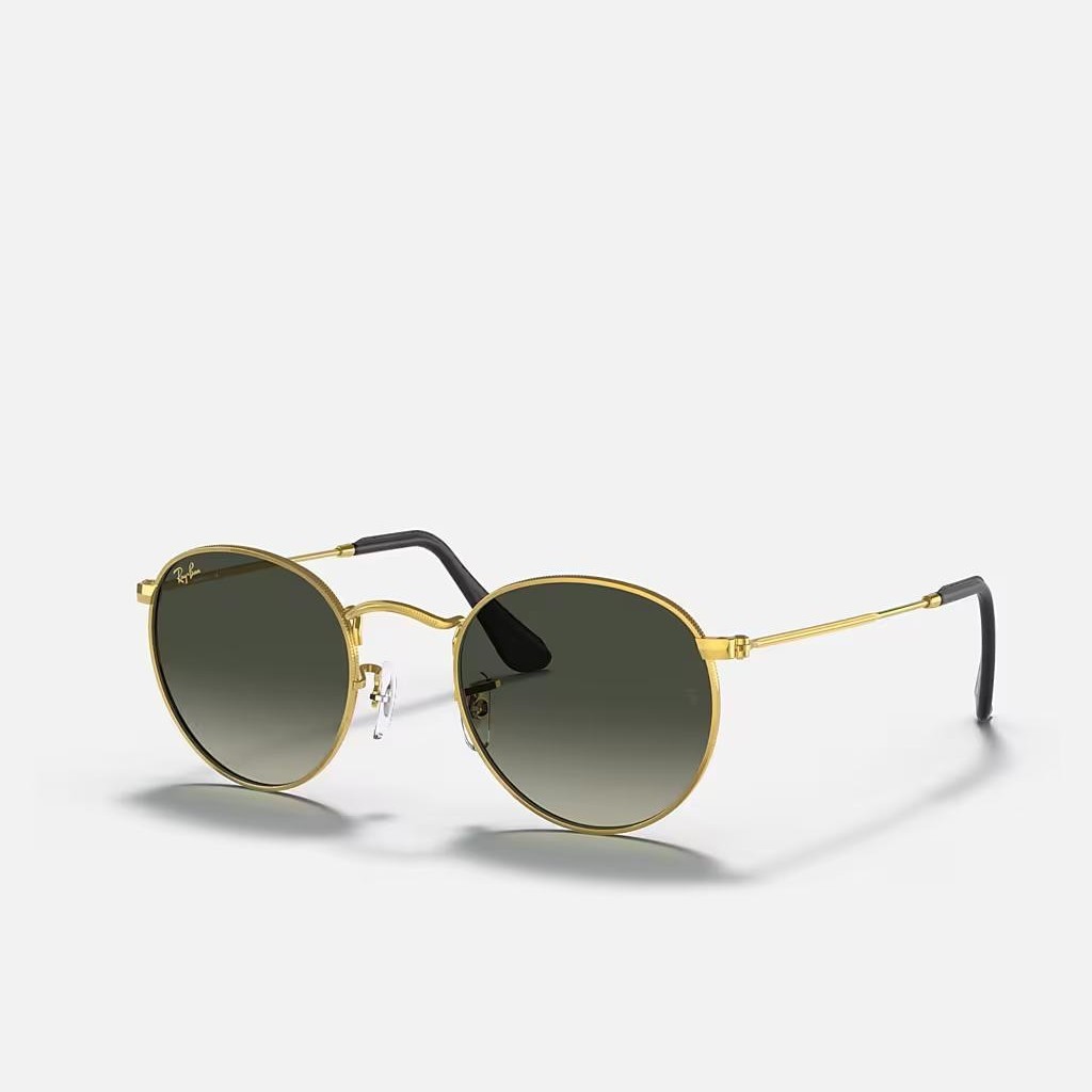 Kính Ray-Ban Round Metal @Collection Vàng Xám