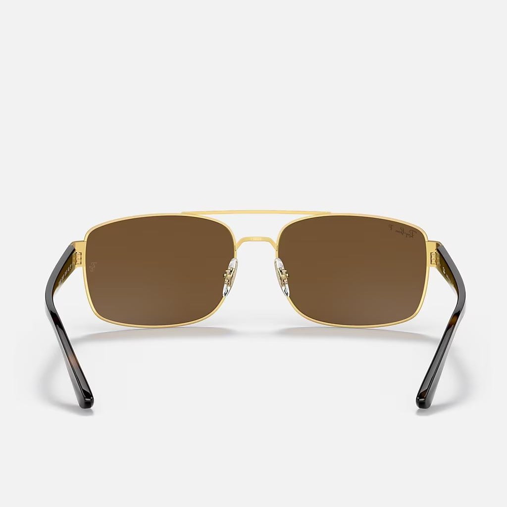 Kính Ray-Ban Rb3687 Vàng Xám