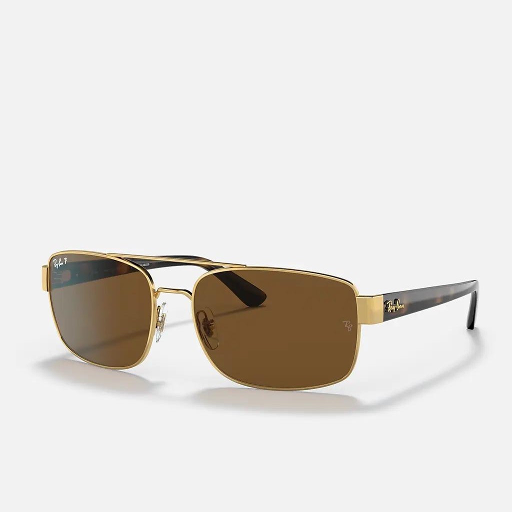 Kính Ray-Ban Rb3687 Vàng Xám