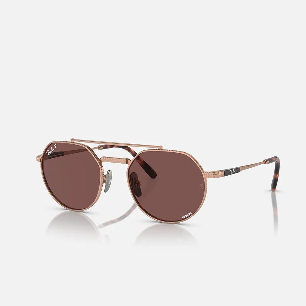 Kính Ray-Ban Jack Ii Titanium Hồng Tím