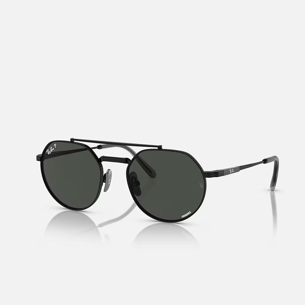 Kính Ray-Ban Jack Ii Titanium Đen Xám Đậm