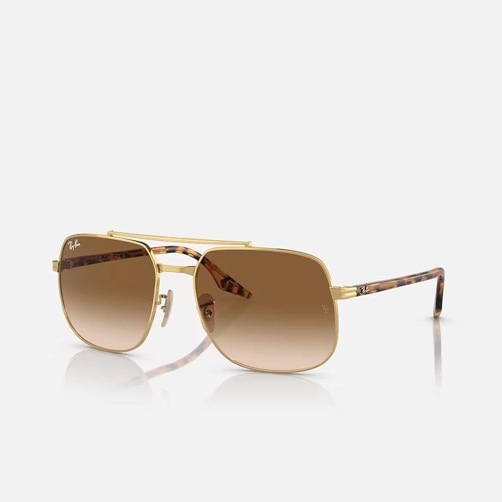 Kính Ray-Ban Rb3699 Vàng Nâu