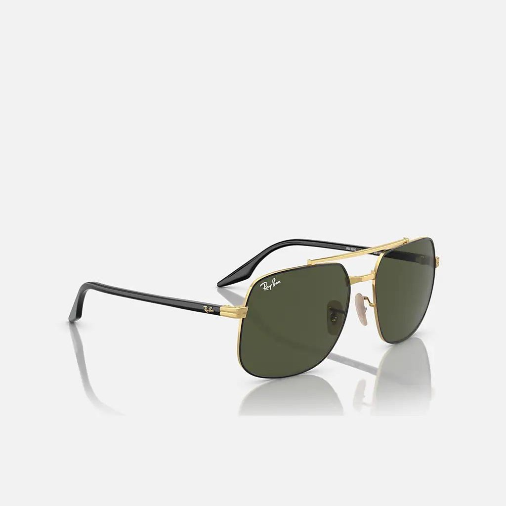 Kính Ray-Ban Rb3699 Đen Vàng Xanh Lá