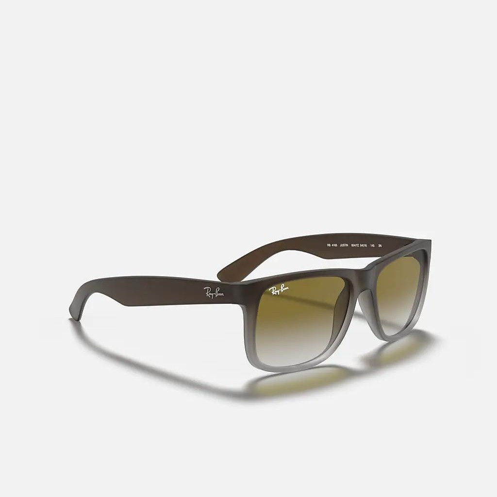 Kính Ray-Ban Justin Classic Nâu Nhám Xanh Lá