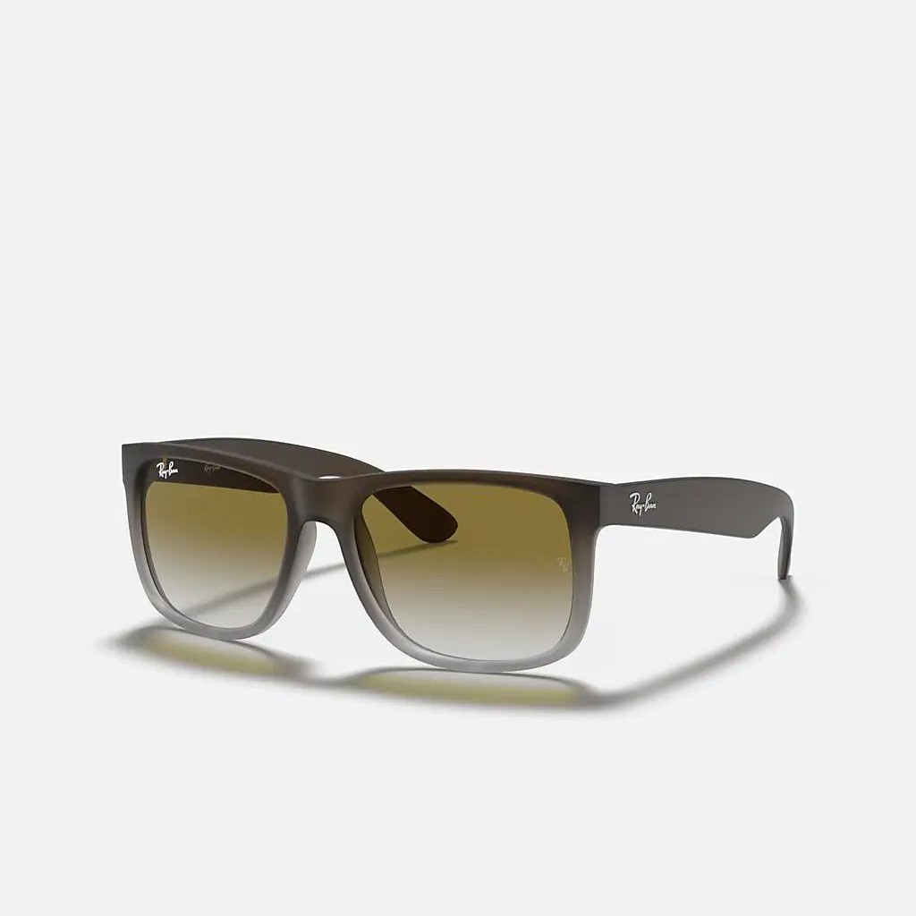 Kính Ray-Ban Justin Classic Nâu Nhám Xanh Lá