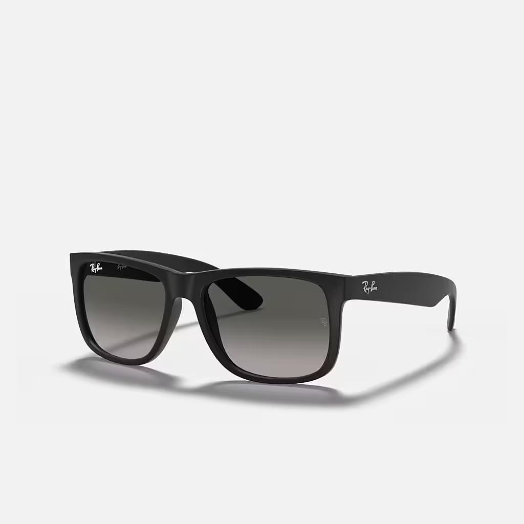 Kính Ray-Ban Justin Classic Đen Nhám Xám Đậm