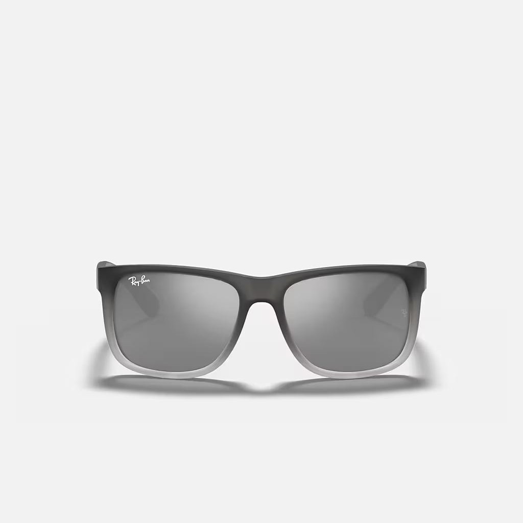 Kính Ray-Ban Justin Classic Xám Nhám Bạc