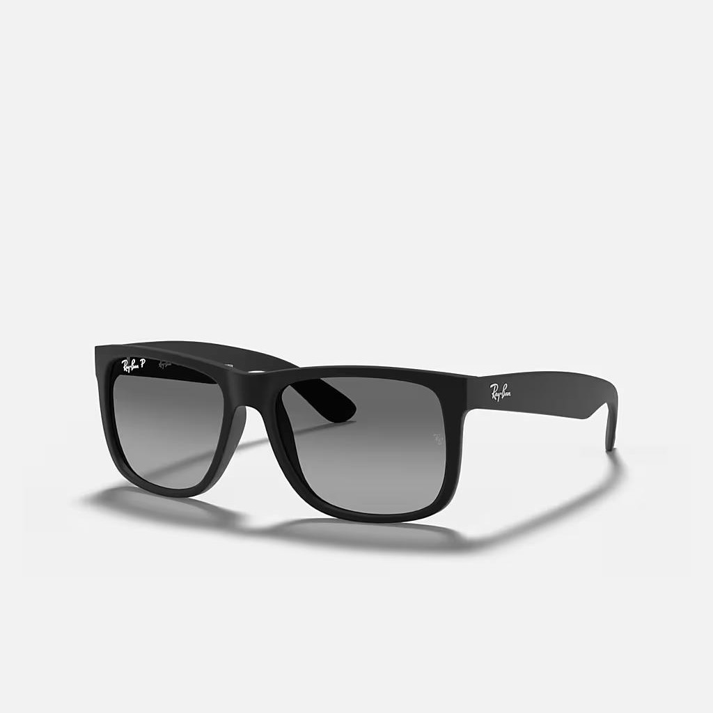 Kính Ray-Ban Justin Classic Đen Nhám Xám Sáng