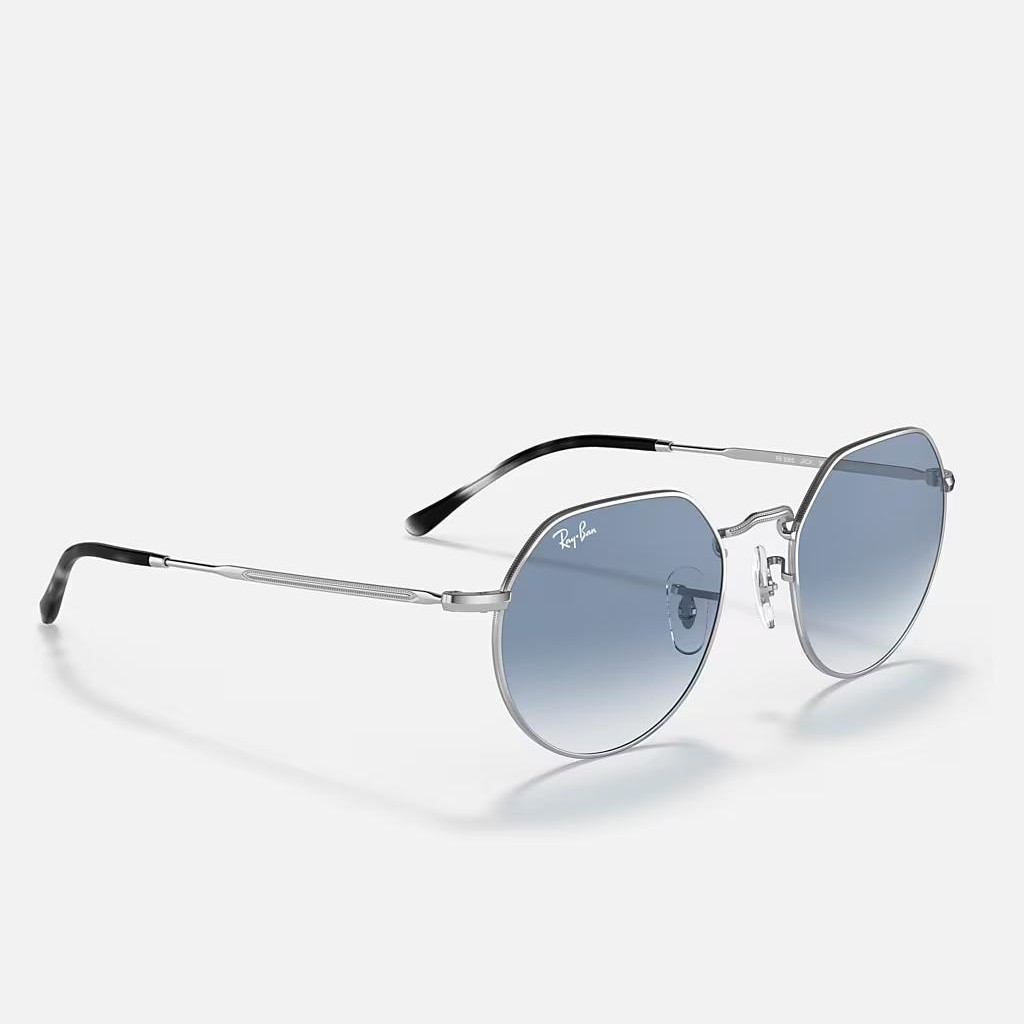 Kính Ray-Ban Jack Bạc Xanh Dương